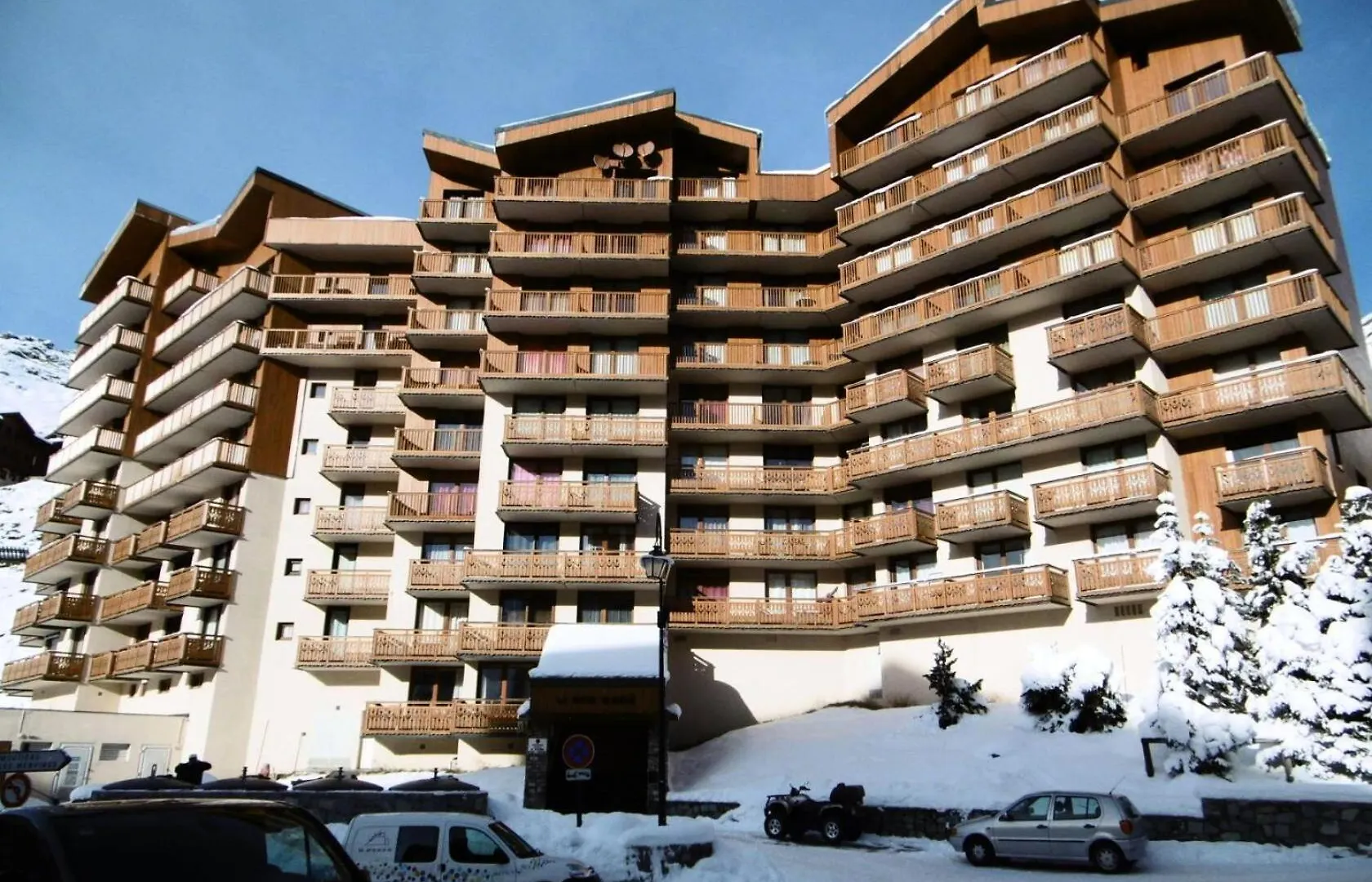 Residence Roche Blanche - Val Thorens Location: Studio Renove Pour Deux Personnes Mae-9121 アパート